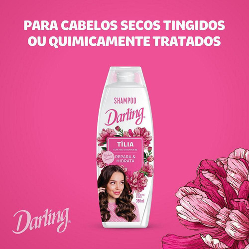 Shampoo + Condicionador Darling Tilia 350 Ml Cada