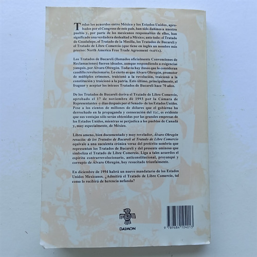 Álvaro Obregón Resucita: De Los Tratados De Bucareli Al Trat (Usado)