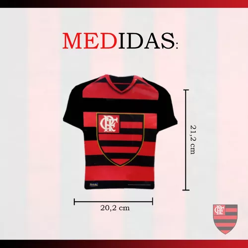 Prato Bandeja Camisa Flamengo Festcolor com 8