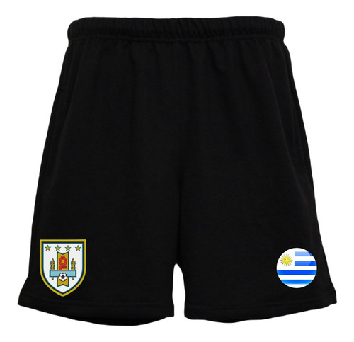 Short Algodón Selección Uruguay De Fútbol, Varios Diseños