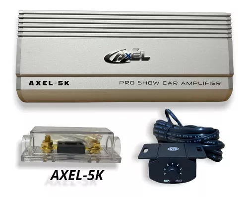 Amplificador Auto Clase D 2500w Max Atom Mini Axel Steelpro