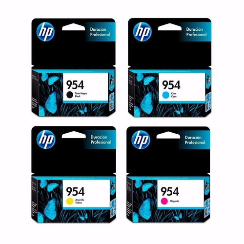 Cartuchos Hp 954 Combo X 4 Original 7740 Pro 8210 8710 8720