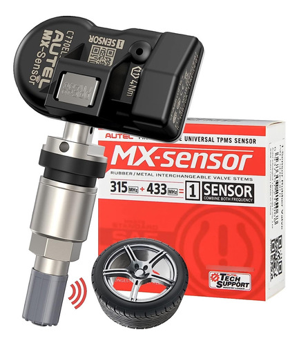 Sensor Presión Aire Caucho Tpms Universal Autel