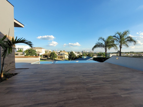 Imagem 5 de 29 de Casa À Venda Em Indaiatuba! Projeto Moderno, Espaço Gourmet E Piscina Com Borda Infinita Com Vista Espetacular! - Ca00170 - 70266774