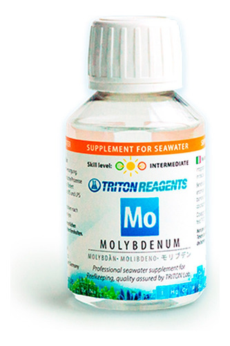 Triton Lab Molybdenum 100ml Suplemento Para Aquário Marinho