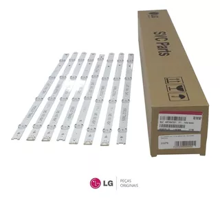 Kit 8 Barras De Led LG Agf79047201 Modelo 49uh6100