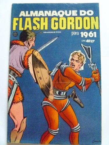 Hq Almanaque Do Flash Gordon 1961 Rge