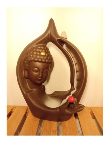 Fuente De Humo Buda Cascada Meditación Aromaterapia Relax
