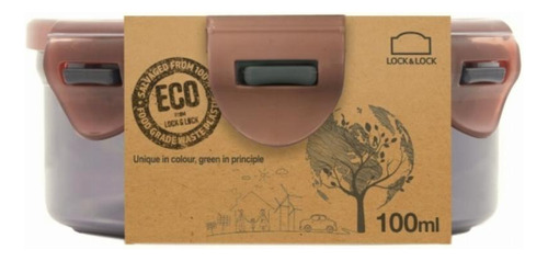 Lock & Lock Contenedor Redondo 100 Ml