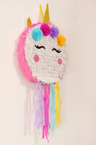 Piñata Unicornio Estilo Mexicana Reutilizable