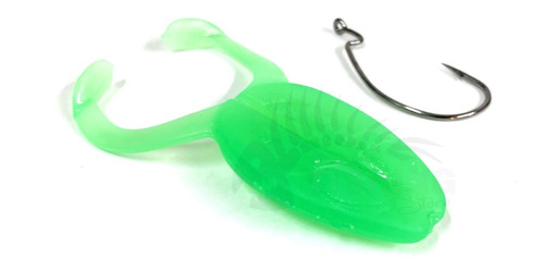 Señuelos De Goma Gozio Lure Soft Tararira + Anzuelo Offset