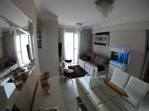 Apartamento Com 2 Dormitórios À Venda, 53 M² Por R$ 318.000 - Ponte Grande - Guarulhos/sp - Ap0820