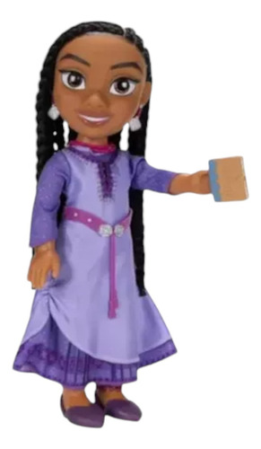 Muñeca Disney Wish Asha Con Accesorios 35 Cm