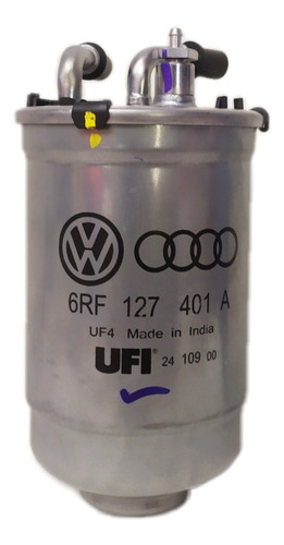 Filtro De Combustible C/ Válvula Original Vw Vento Tdi 16-20