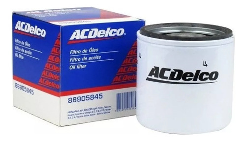 Filtro Oleo Acdelco Original Gm Onix 1.4 2018