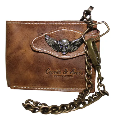 Billeteras de hombre con cadena new arrivals