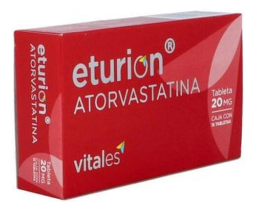 Eturion 20 Mg Caja Con 15 Tabletas