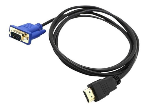 5m Hdmi Macho Para Vga Feminino 1080 P Cabo De Vídeo Hdtv Ca