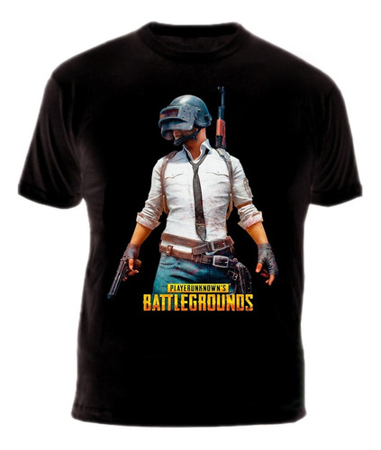 Remera Adulto Pubg Playerunknowns Battlegrounds 100% Algodón