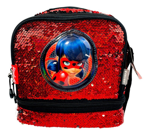 Lonchera Térmica Miraculous Lady Bug 100% Original Mod.1