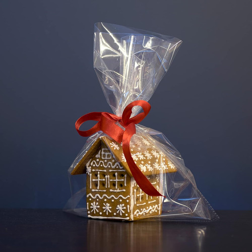20 Bolsas De Regalo De Celofán Transparente Yotelab
