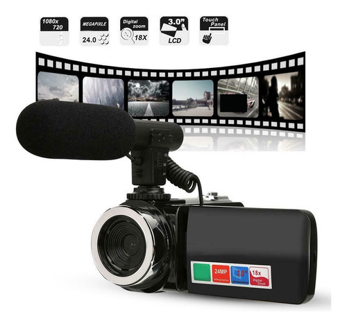 Visión Nocturna Videocámara Profesional 4k Hd, Cámara De