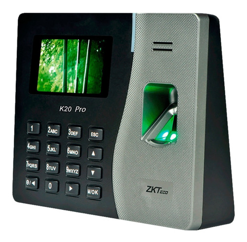 Control De Acceso Y Asistencia Biometrico Zkteco Mod K20 Pro