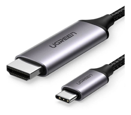 Cable Usb-c A Hdmi 1.5m Ugreen Gray