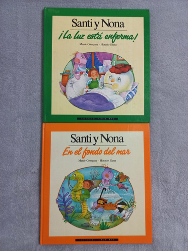 Libros De Cuentos Para Niños.  Dos Tomos Tapa Dura