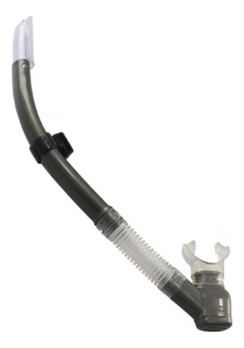 Snorkel Respirador Aero Pro C/ Valvula Seasub Cores Cor Cinza