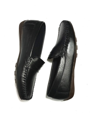 Imagen 2 de 2 de Mocasines De Mujer En Cuero