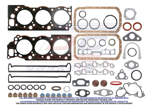Juego Juntas Toyota Pickup Dlx 3.0 6v Sohc 12v 1988-1995 T/a