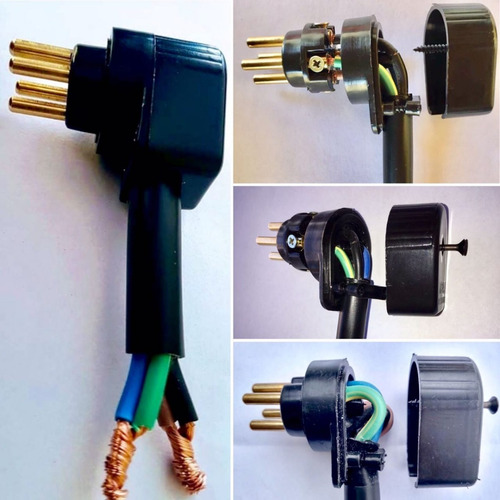 Conector Rc4a (áudio) - 01 Par - 4 Polos/2 Vias