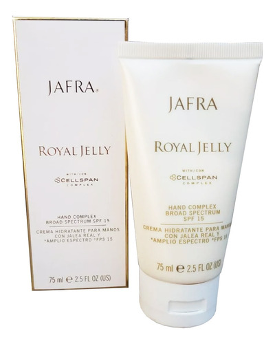 Crema Royal Jelly Fps15 Para Manos Jalea Real Jafra 75ml
