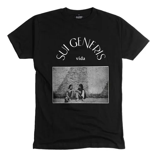 Remera Sui Generis Vida Charly García Rock 100% Algodón