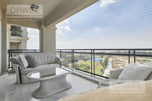 Imagen 20 de 30 de Departamento En Chateau! Piso Alto Con Hermosa Vista!