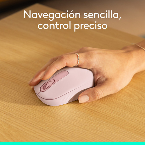 Mouse Inalámbrico Bluetooth Logitech M196 Rosa
