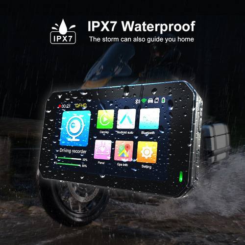 Gps Inalámbrico Android Impermeable For Automóvil