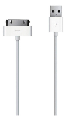 Cable Cargador 30 Pin 1 Metro Para iPad 1 2 3 iPod iPhone 4s