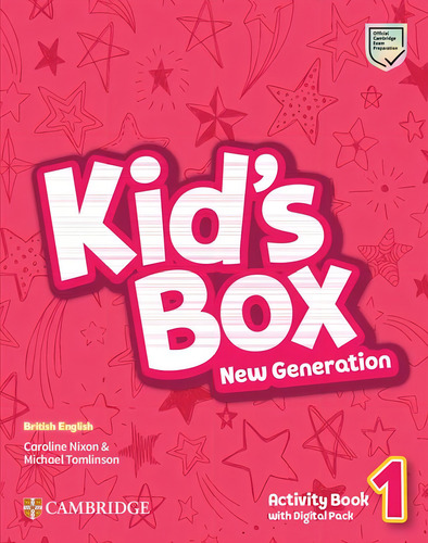 Kid's Box New Generation Level 1 Activity de Nixon Caroline Editorial Cambridge Tapa Blanda Edición 01