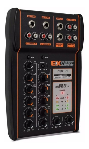Expert Mx-1 Mesa Som Automotivo 12 Volts 4 Canais + Auxiliar