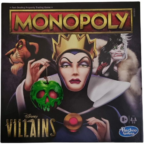 Monopoly Villanos De Disney Edición Especial 