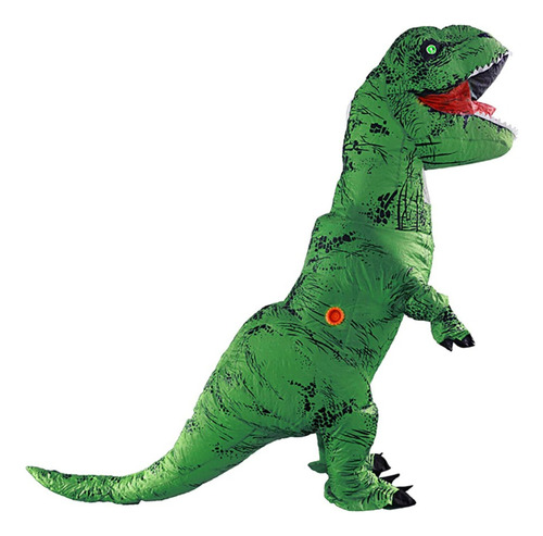 Disfraz Halloween Dinosaurio Inflable T- Rex Cosplay