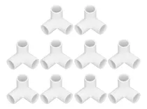 Comprar Conexiones De Plástico En T, 10 Piezas, Tubo De 3 Vías, Pvc,