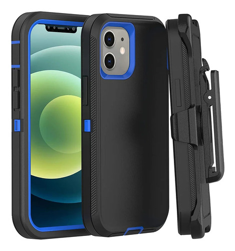 Armor Case Para iPhone 16 Funda Defender De Alta Resistencia Con Clip