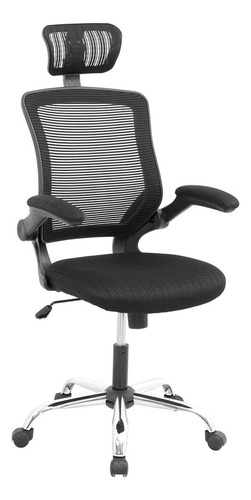 Silla Presidencial Ejecutiva Para Oficina Cromada 