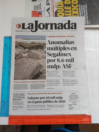 Periódico La Jornada N 13501 Febrero 2022