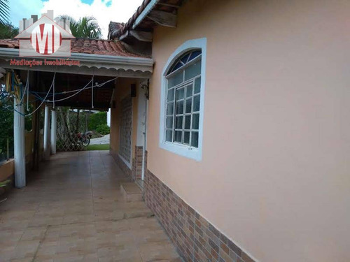Linda Chácara Com 03 Dormitórios, Piscina, Área Gourmet, Pomar, Pertinho Da Cidade À Venda, 800 M² Por R$ 350.000 - Zona Rural - Pinhalzinho/sp - Ch0003