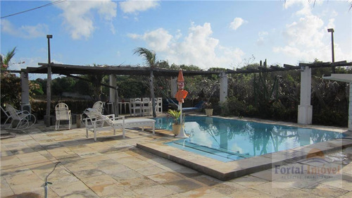 Baixou Preço!!! Lindo Sítio Com 3 Casas E Piscina No Cumbuco, Área Total De 78.307m² - Ch0001