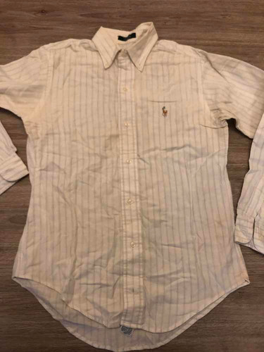 Camisa Ralph Lauren Talla 14 Rayada